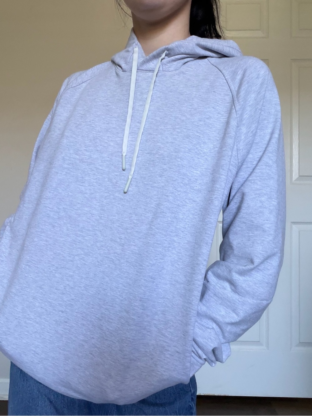 lululemon athletica Light Gray Hoodie large